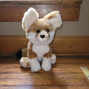 Xlarge‎ Sitting Fennec Fox Plush Toy 15 inch by Fiesta Toy  Soft.